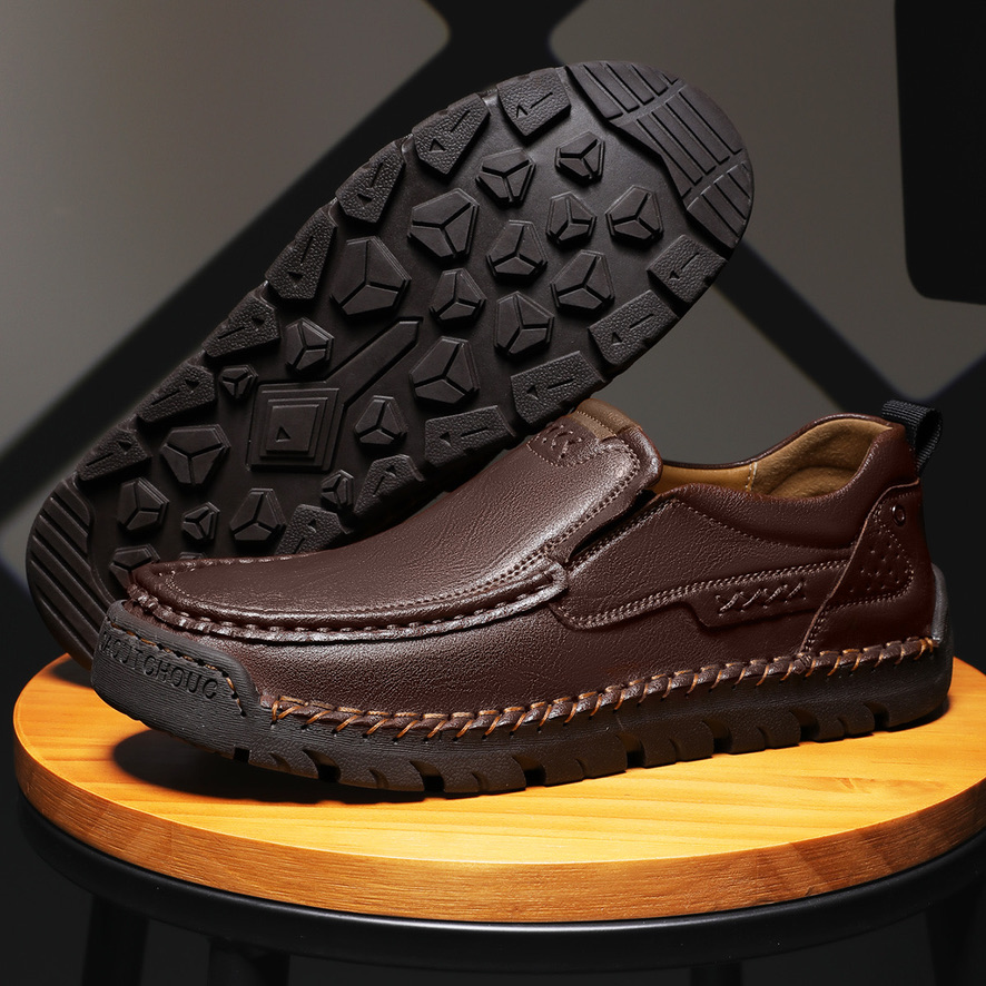 ⏰Last Day! 60% OFF 🔥ENJERR®Men's Handcrafted Cowhide Orthopedic Loafers