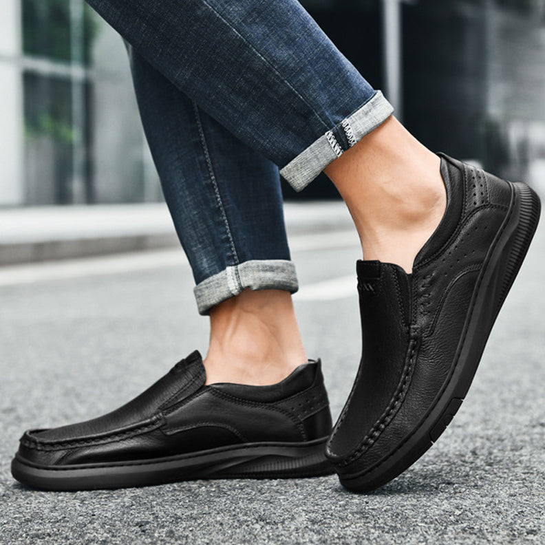 🏎️ Genuine Leather Casual Shoes-Specially manufactured for driving