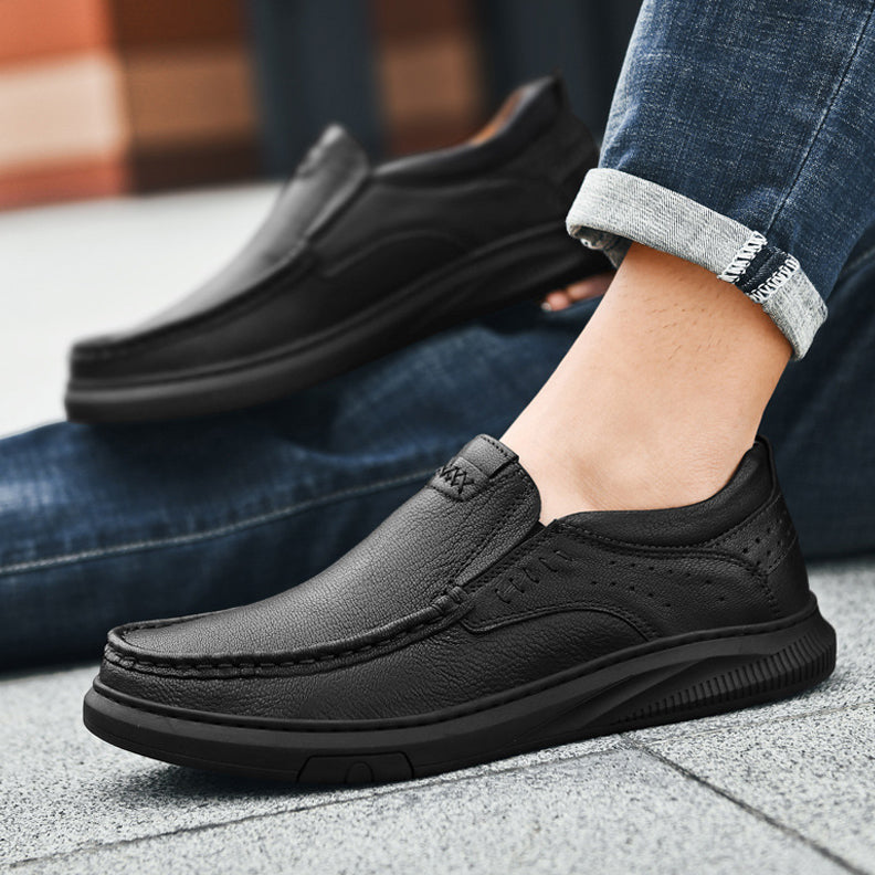 🏎️ Genuine Leather Casual Shoes-Specially manufactured for driving