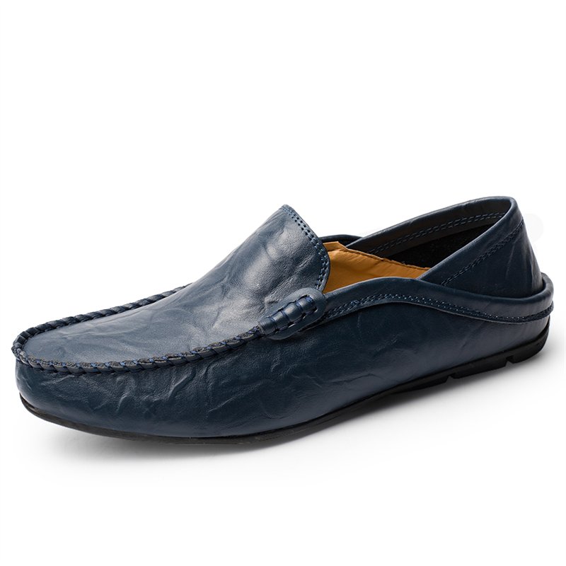 ⏰Limited Time Sale 70% OFF👞Men's Casual Fashion Premium Leather Low-top Driving Boat Moccasins