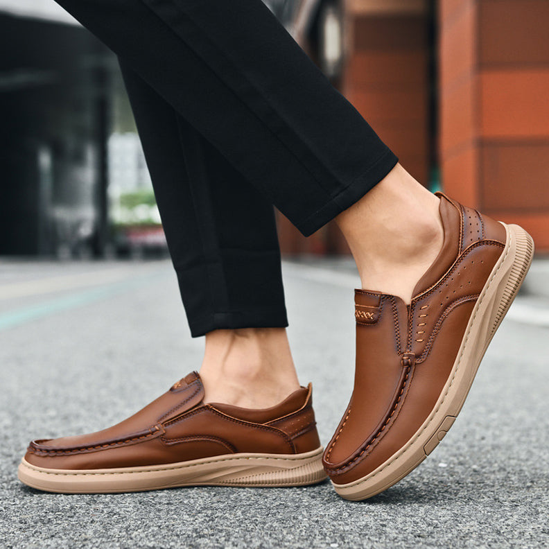 🏎️ Genuine Leather Casual Shoes-Specially manufactured for driving