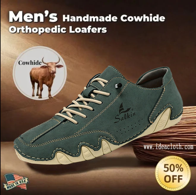 Last day 70% off 🔥Men's genuine slip-on loafers