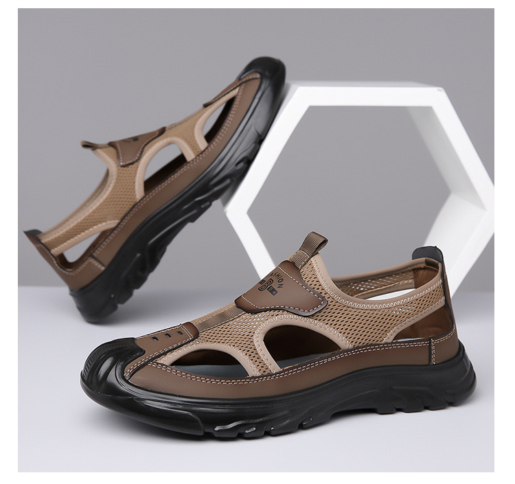 🔥Now 70% Off! LAST DAY!🛒Sandals Breathable Men Shoes Mesh Outdoor Men Hollow designer shoes Beach