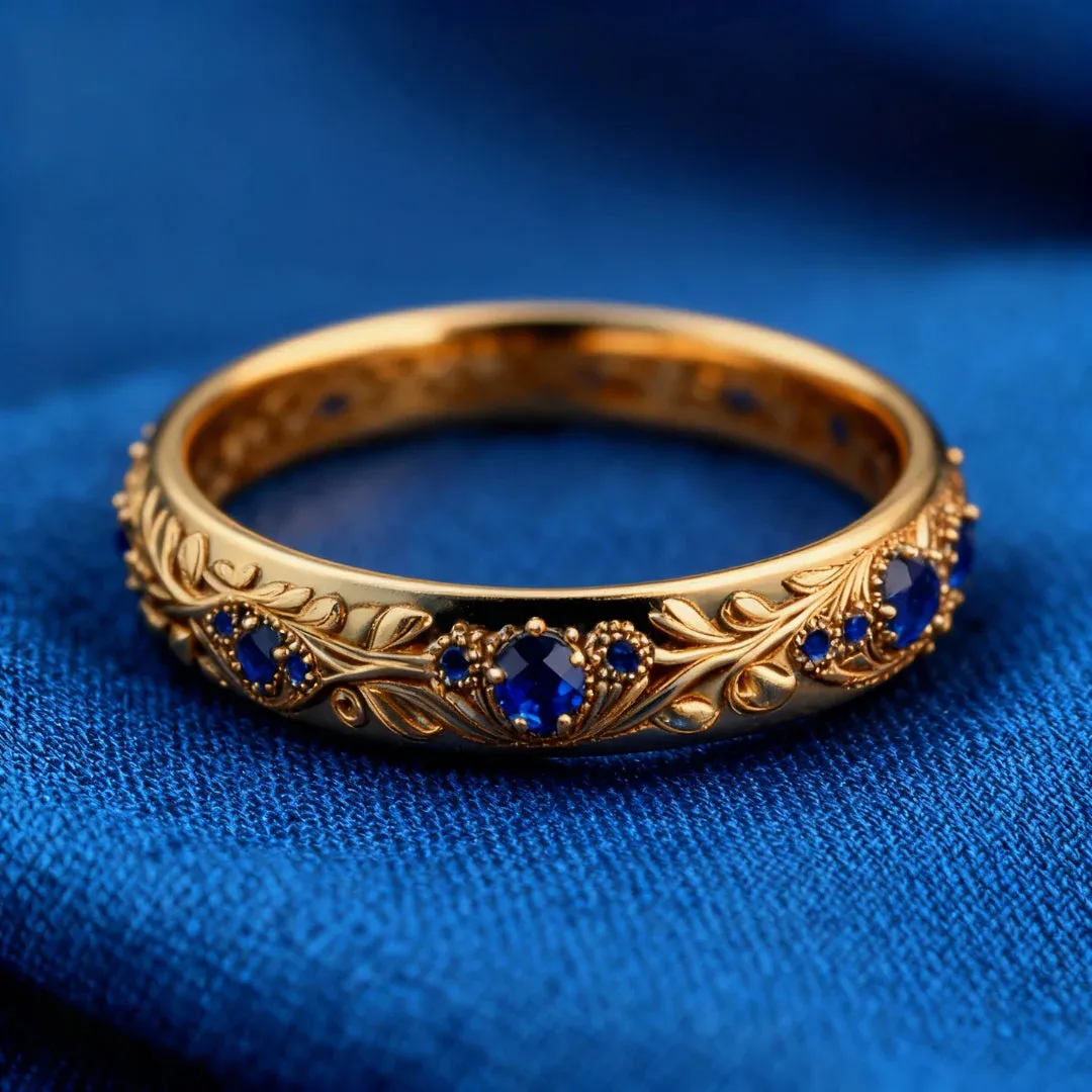 💍 Everyone Is Noticing This Blue Leaf Ring — And It’s Easy to See Why