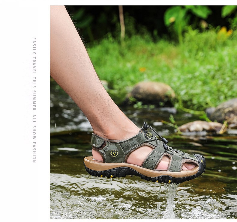 🔥Now 70% Off! LAST DAY!🛒Breathable sandals and beach shoes for both men and women, perfect for summer.