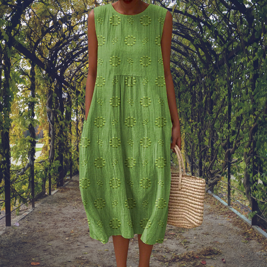 🎄Now 70% Off! LAST DAY!Elegant sleeveless dress with pockets
