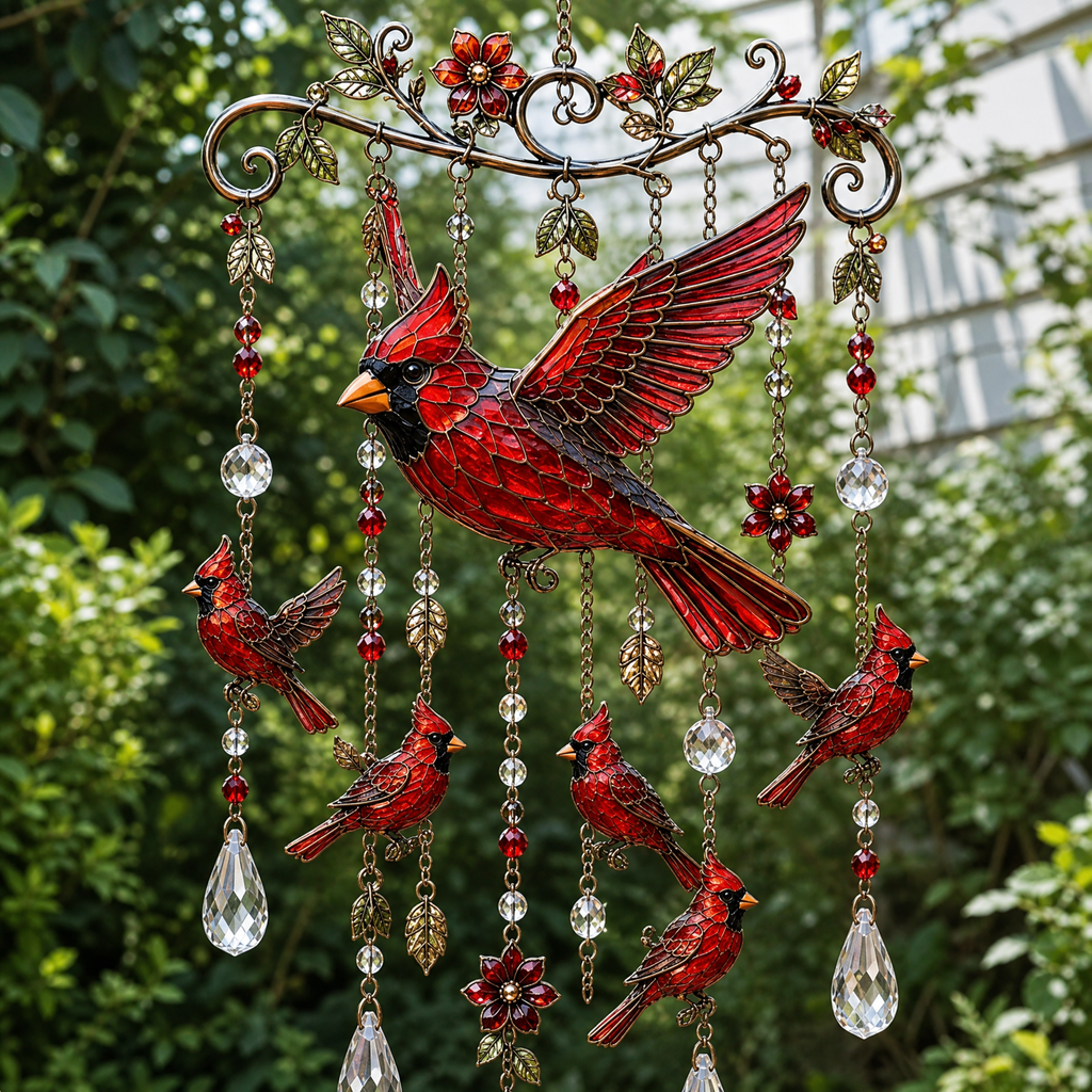 🔥LAST DAY 70% OFF 🐦🎐 Birdsong Crystal Wind Chime 
