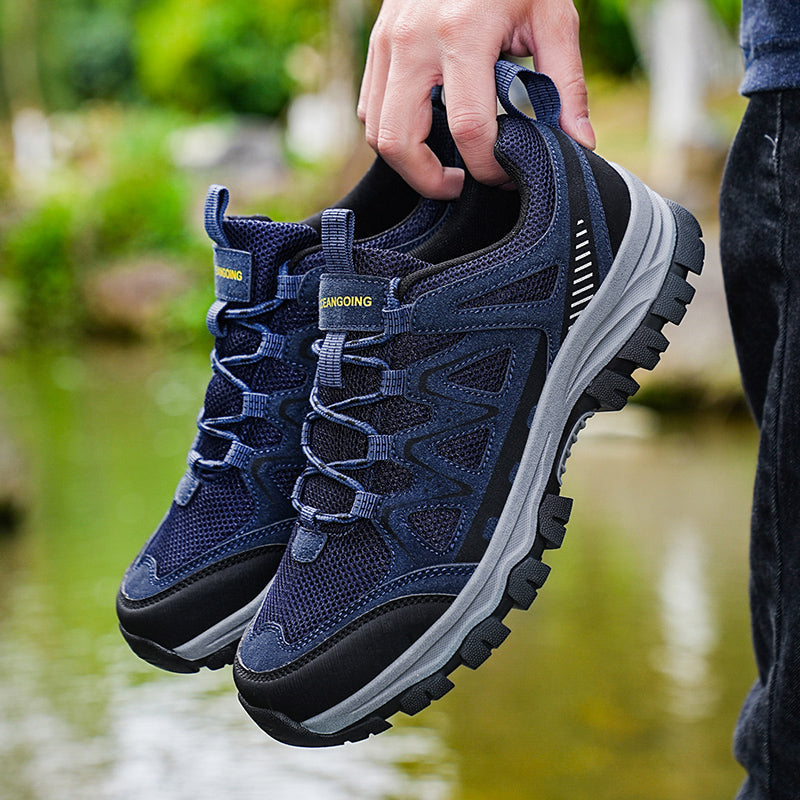 🔥70% OFF🔥Men’s Athletic Work Shoes – Arch Support, Wide Toe Box, Breathable, Lightweight, Non-Slip, Built for Hiking & Outdoor Use