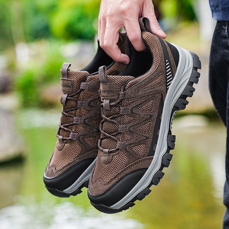 🔥70% OFF🔥Men’s Athletic Work Shoes – Arch Support, Wide Toe Box, Breathable, Lightweight, Non-Slip, Built for Hiking & Outdoor Use