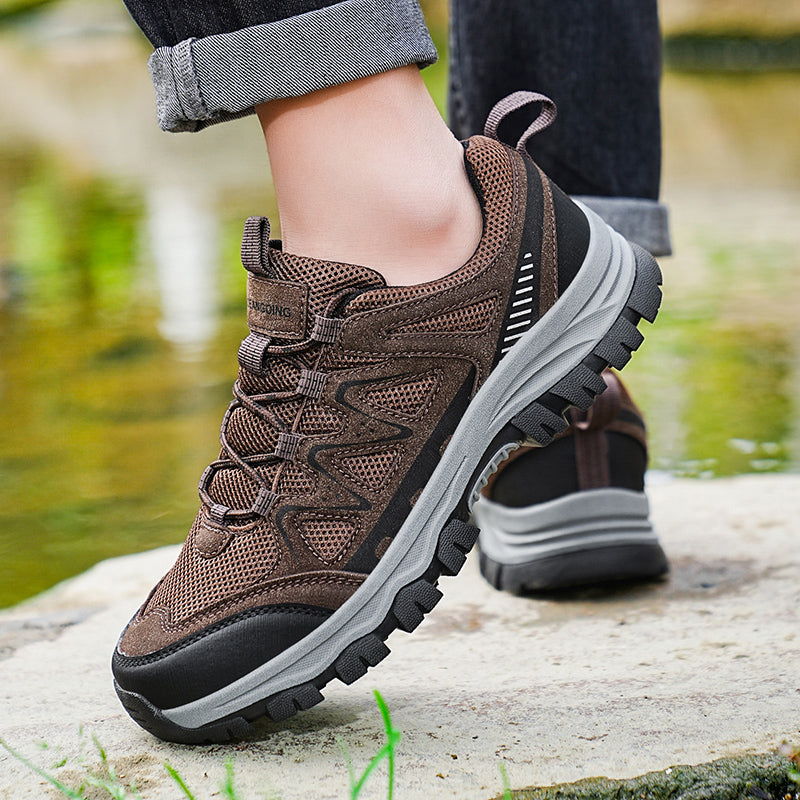 🔥70% OFF🔥Men’s Athletic Work Shoes – Arch Support, Wide Toe Box, Breathable, Lightweight, Non-Slip, Built for Hiking & Outdoor Use
