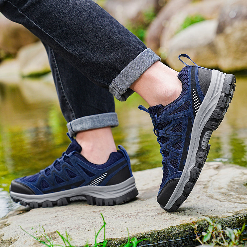 🔥70% OFF🔥Men’s Athletic Work Shoes – Arch Support, Wide Toe Box, Breathable, Lightweight, Non-Slip, Built for Hiking & Outdoor Use