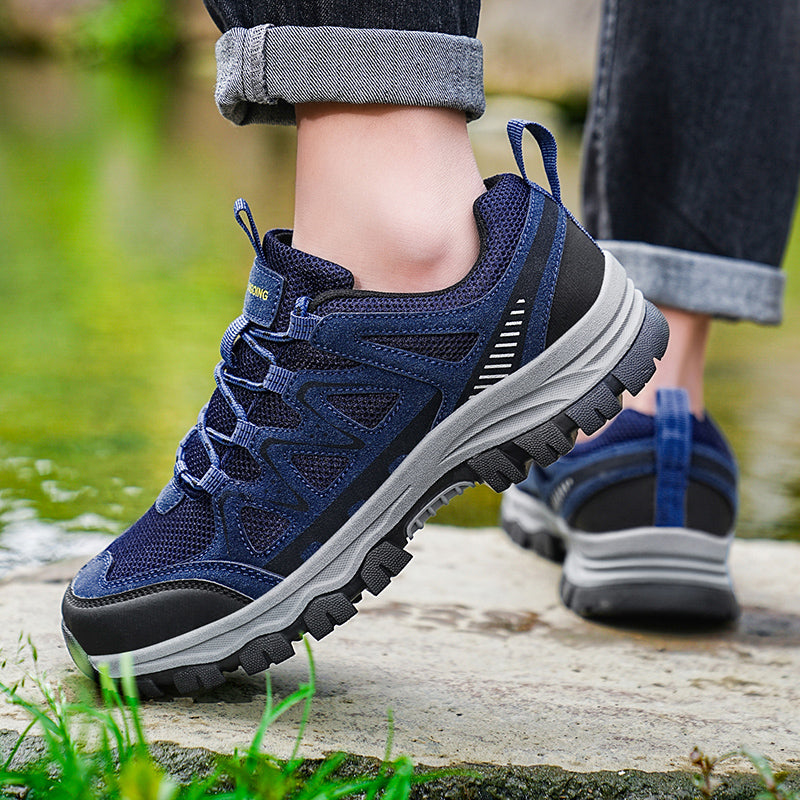 🔥70% OFF🔥Men’s Athletic Work Shoes – Arch Support, Wide Toe Box, Breathable, Lightweight, Non-Slip, Built for Hiking & Outdoor Use