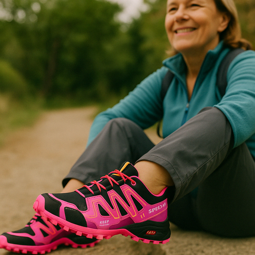 （🔥Limited Time Sale 60%）Orthopedic & Ergonomic Walking & Hiking Shoe – Women
