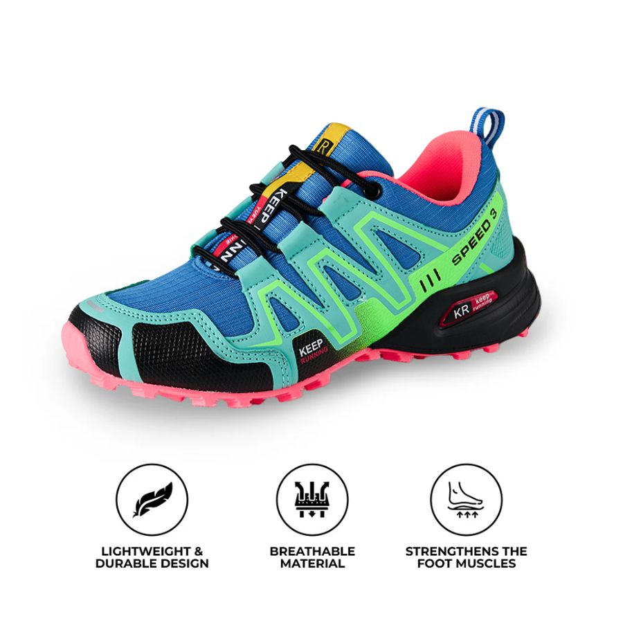 （🔥Limited Time Sale 60%）Orthopedic & Ergonomic Walking & Hiking Shoe – Women