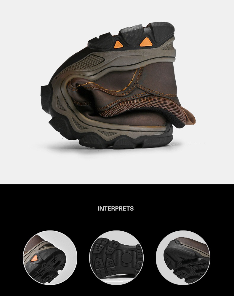⏰Last Day!70% OFF 🔥Men's Genuine Leather Orthopedic Outdoor Walking Shoes
