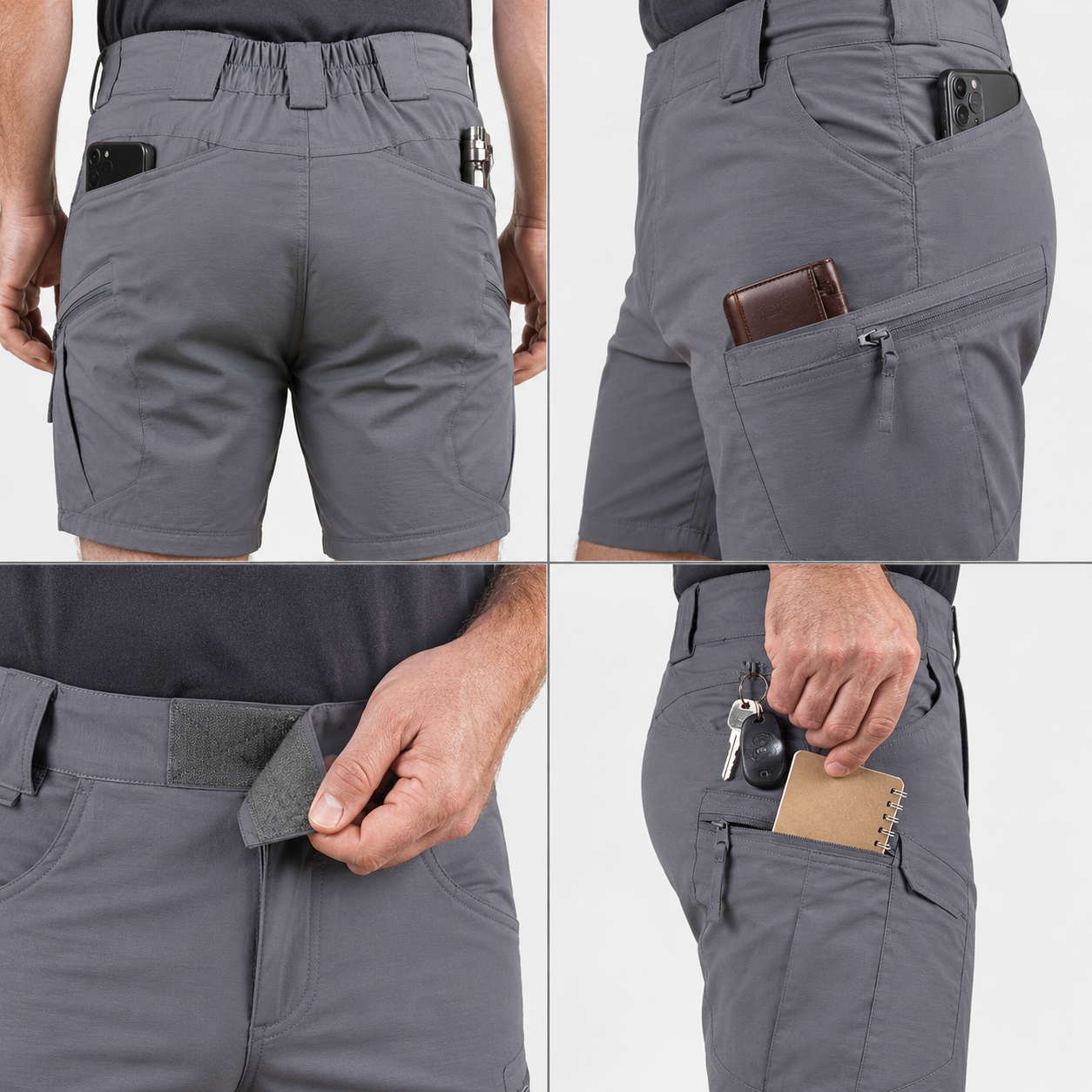 Hot Cakes🔥Men’s Tactical Cargo Shorts with Stretch, Storage & Comfort