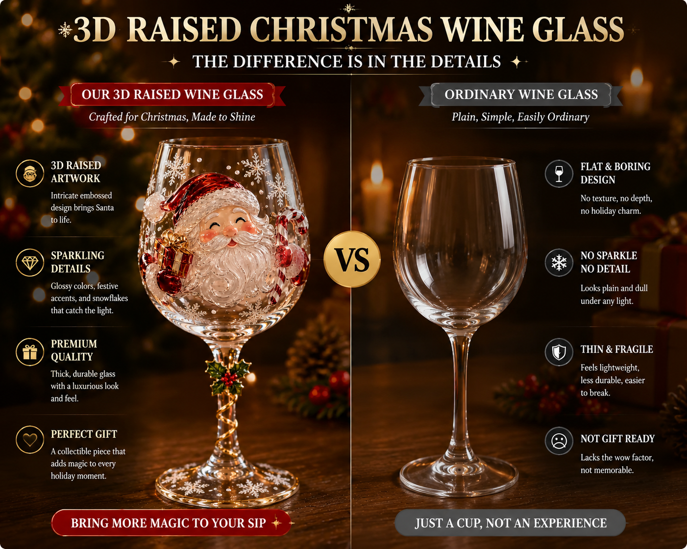 🔥 Last Day 50% OFF –🎅🎄Christmas 3D Wine Glass Collection Gift Box Set✨