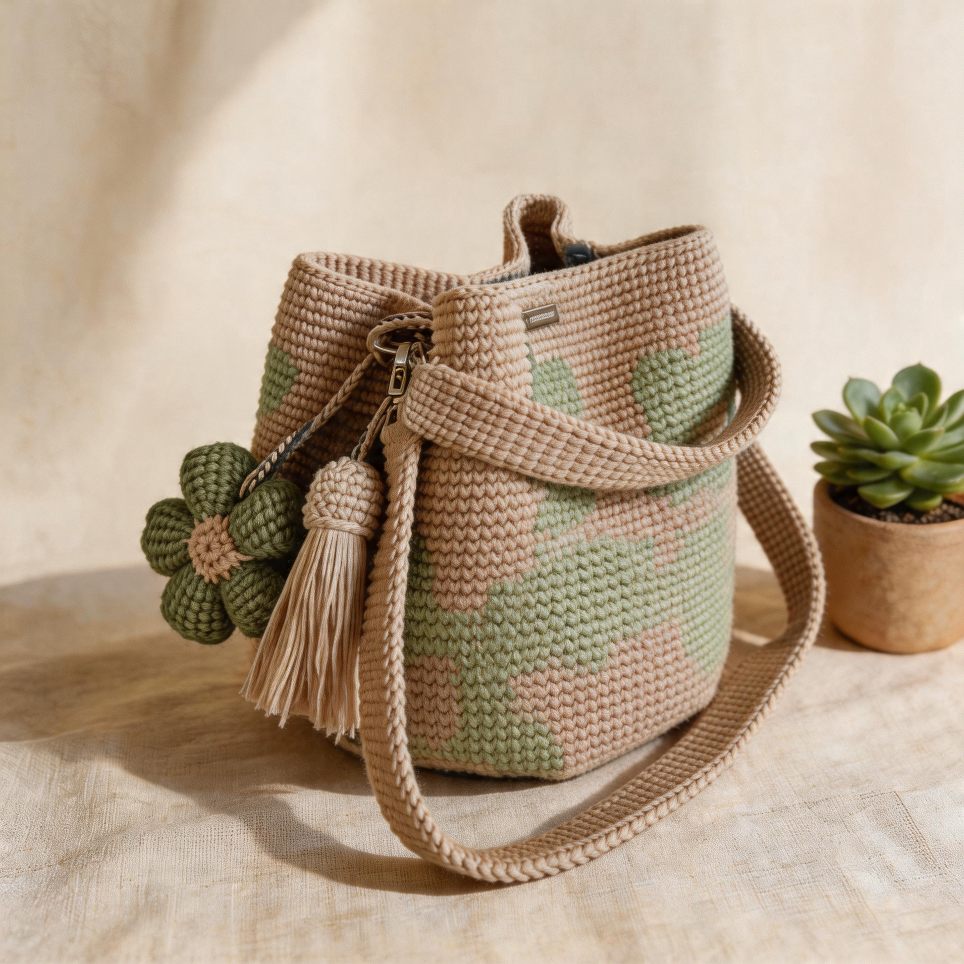 🏆Last Day Promotion 49% OFF🧵Handmade Crochet Flower Tote 🌼✨
