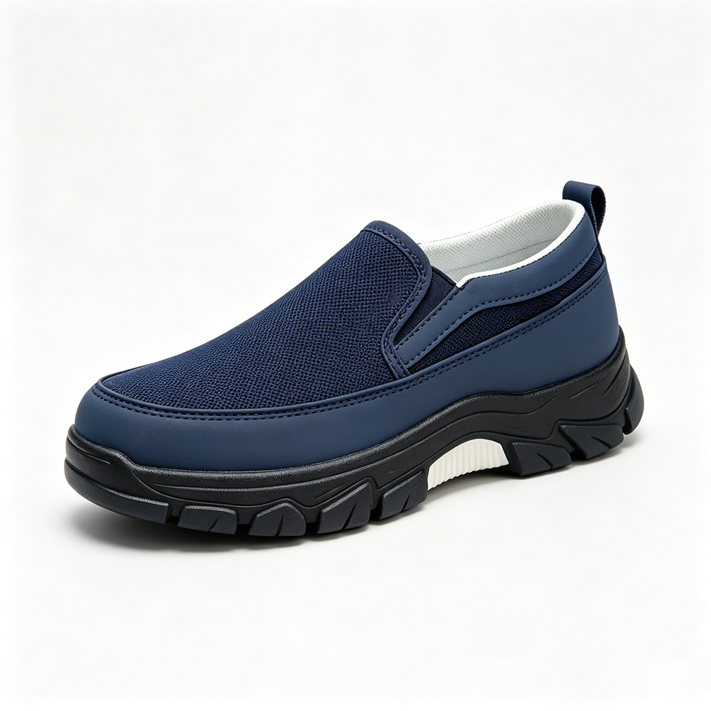 ⏰Limited Time Sale 70% OFF🔥Men's High-Support Mesh Slip-On Walking Shoes for Hot, Tired & Wide Feet | Arch Support for Daily Walks