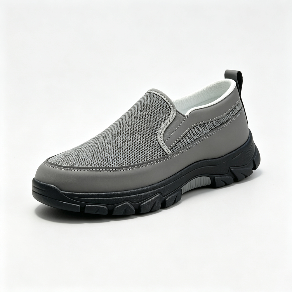 ⏰Limited Time Sale 70% OFF🔥Men's High-Support Mesh Slip-On Walking Shoes for Hot, Tired & Wide Feet | Arch Support for Daily Walks