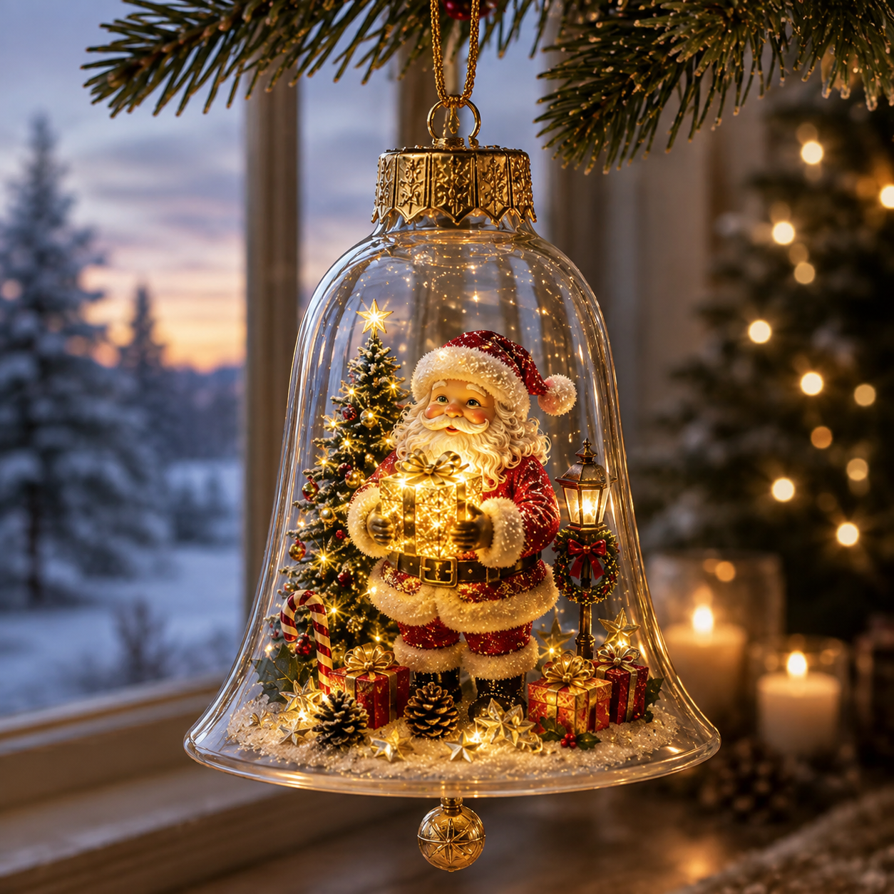 🔥 Limited Time 50% OFF🔔✨ Glowing Christmas Bell – A Magical Light-Up Holiday Decoration