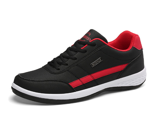 🔥Limited Time 70% OFF Men’s Waterproof Leather Sports Sneakers, Shock Absorbing Casual Running Walking Shoes