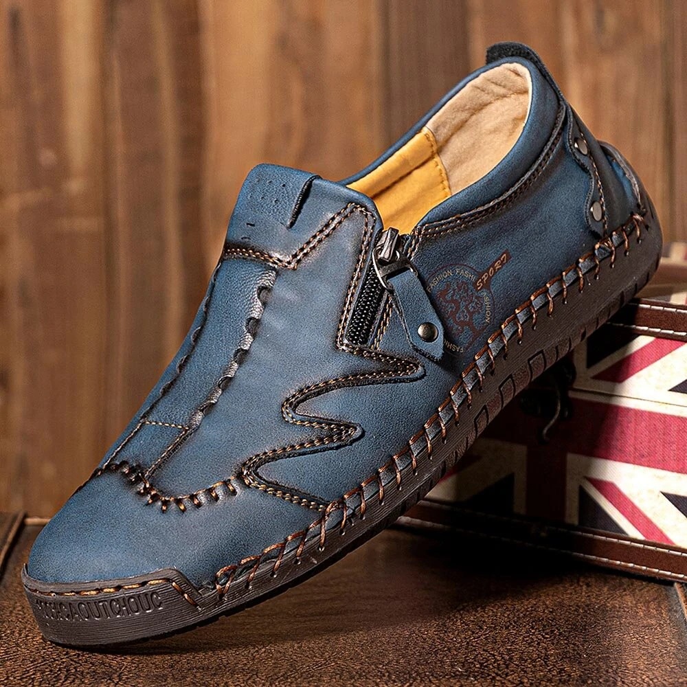 🔥Last day of sale!⏰ 50% off - Men's Genuine Leather Non-Slip Orthopedic Outdoor Shoes