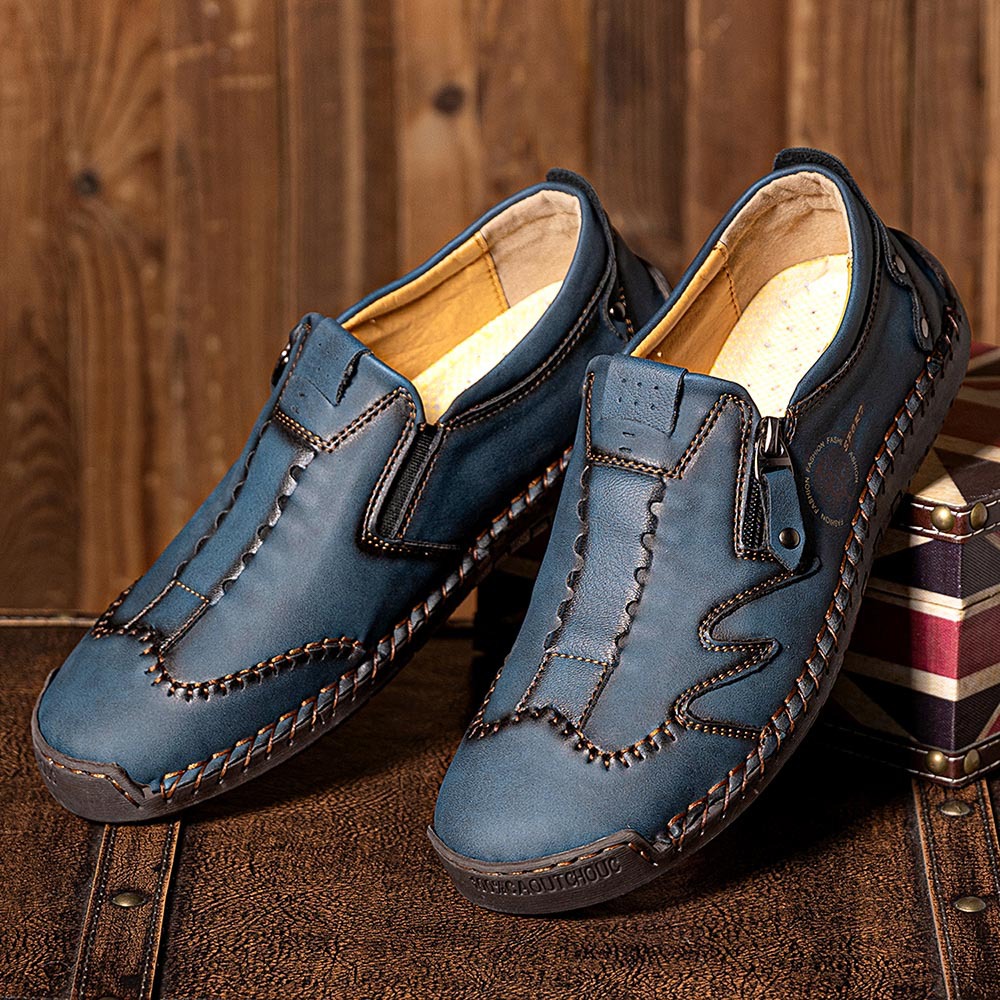 🔥Last day of sale!⏰ 50% off - Men's Genuine Leather Non-Slip Orthopedic Outdoor Shoes