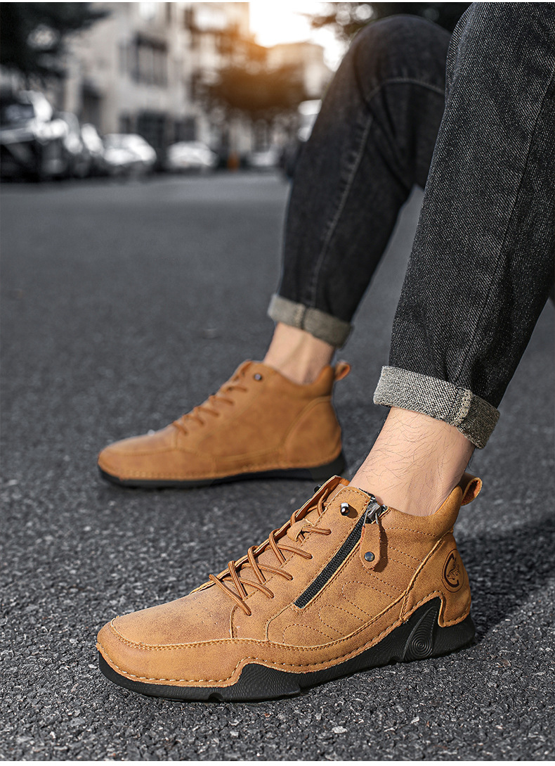⏱️ This Week 50% off -Newest Men's Orthopedic Leather Loafers