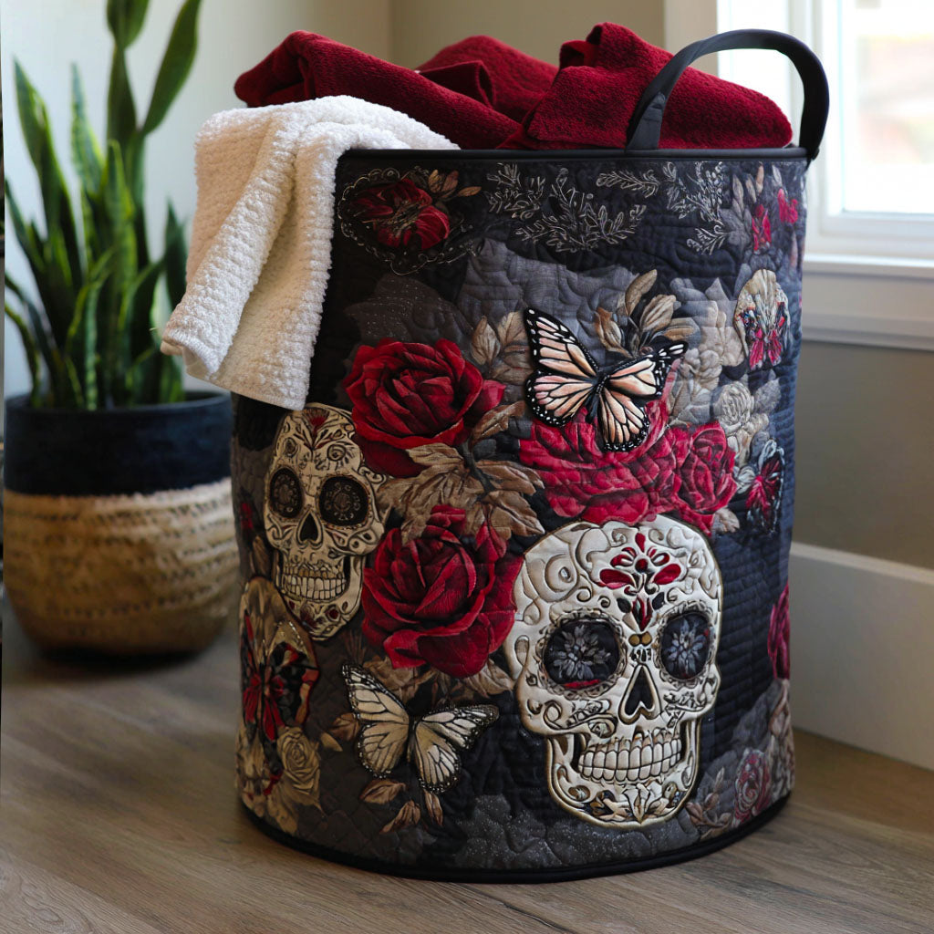 Sugar Spirit Quilted Laundry Basket NCU0PTT1043