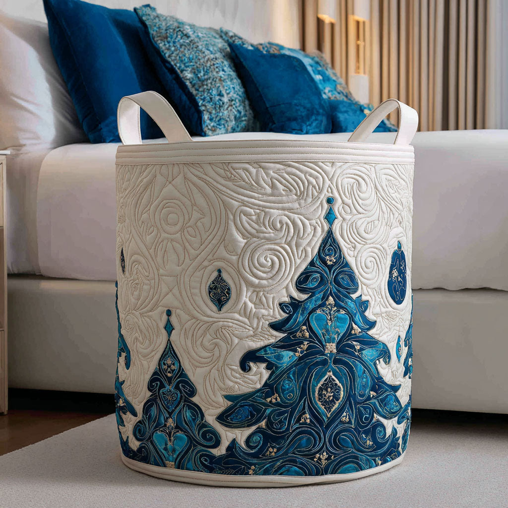 Chrisrtmas Quilted Laundry Basket NCU0QN032