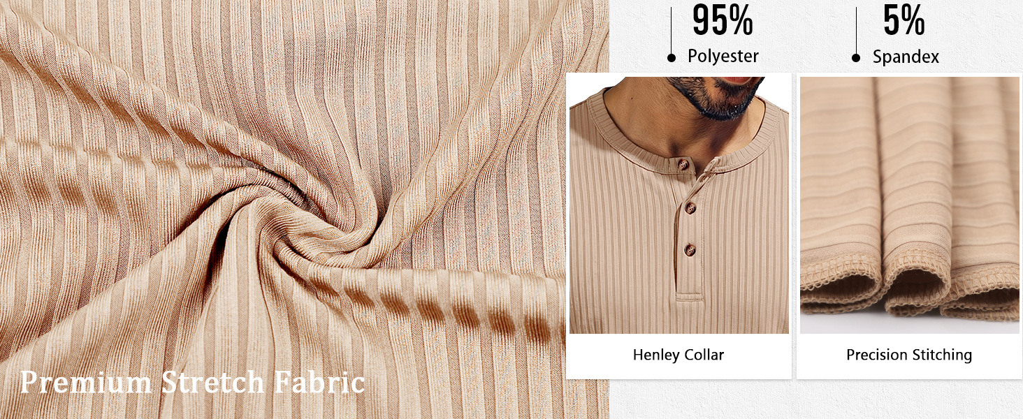 Mens Henley Shirt Casual Shirts Short Sleeve Button Tops Blouse