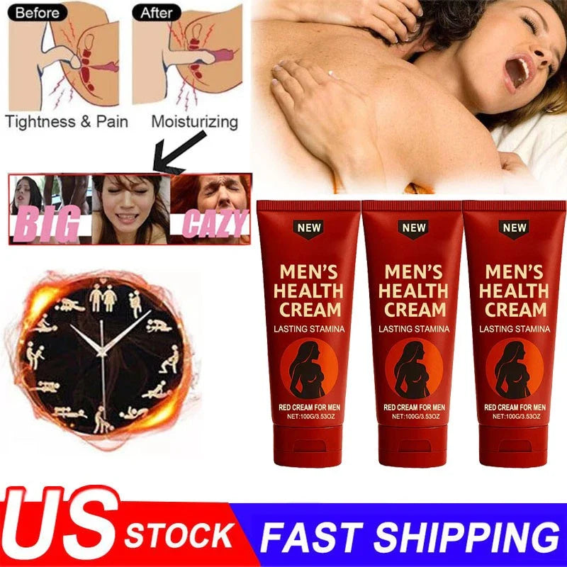 ( PACK OF 2 )Peak force Men's Health Cream, Male Enhancement Cream for Men, Daily Energy & Vitality Support, Fast-Long-Lasting Comfort
