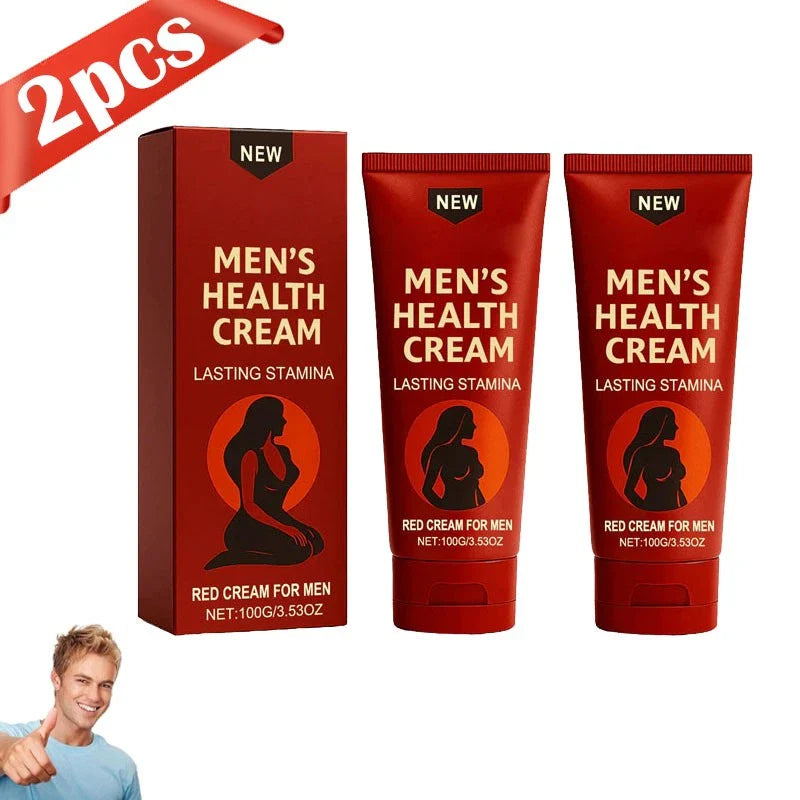 ( PACK OF 2 )Peak force Men's Health Cream, Male Enhancement Cream for Men, Daily Energy & Vitality Support, Fast-Long-Lasting Comfort