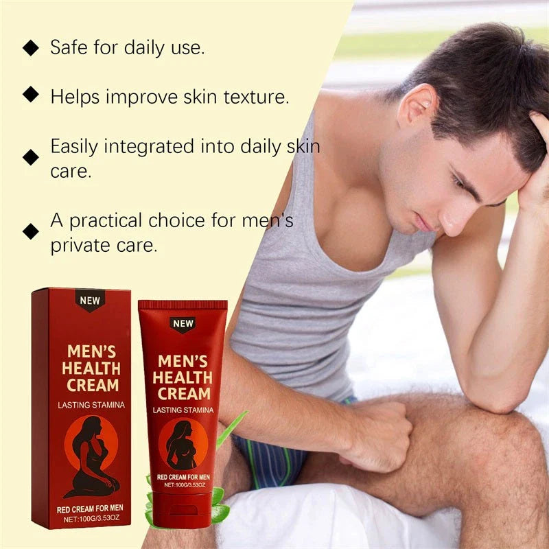 ( PACK OF 2 )Peak force Men's Health Cream, Male Enhancement Cream for Men, Daily Energy & Vitality Support, Fast-Long-Lasting Comfort