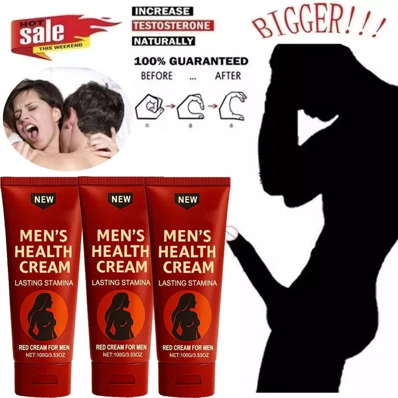 ( PACK OF 2 )Peak force Men's Health Cream, Male Enhancement Cream for Men, Daily Energy & Vitality Support, Fast-Long-Lasting Comfort