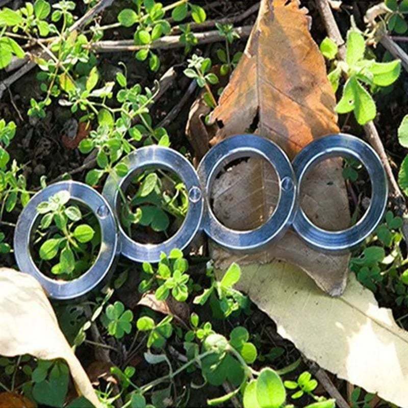 🔥Stainless Steel Outdoor Rotatable Folding Ring💝