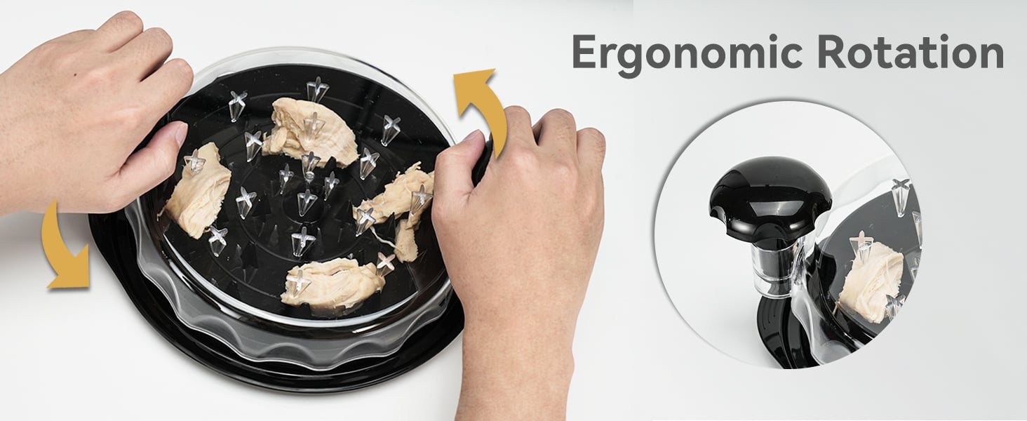 pulled chicken shredder