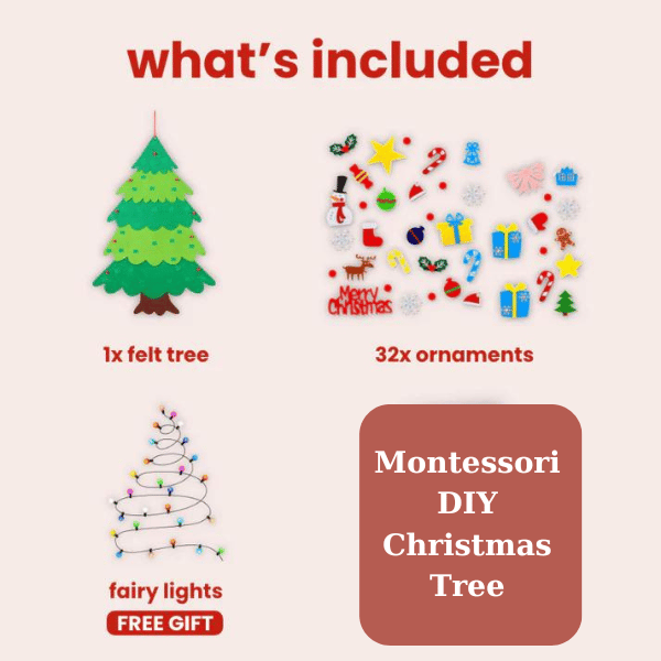 🔥2025 HOT SALE 49% OFF⭐Montessori DIY Christmas Tree