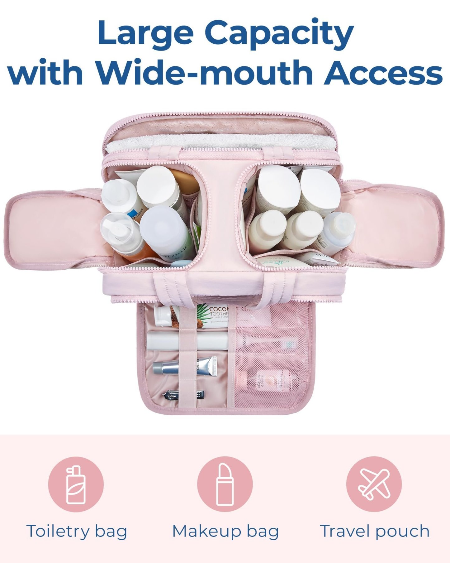 🔥Last Day 49% OFF🎁4-in-1 Puffy Multi-Functional Toiletry Bag for Women