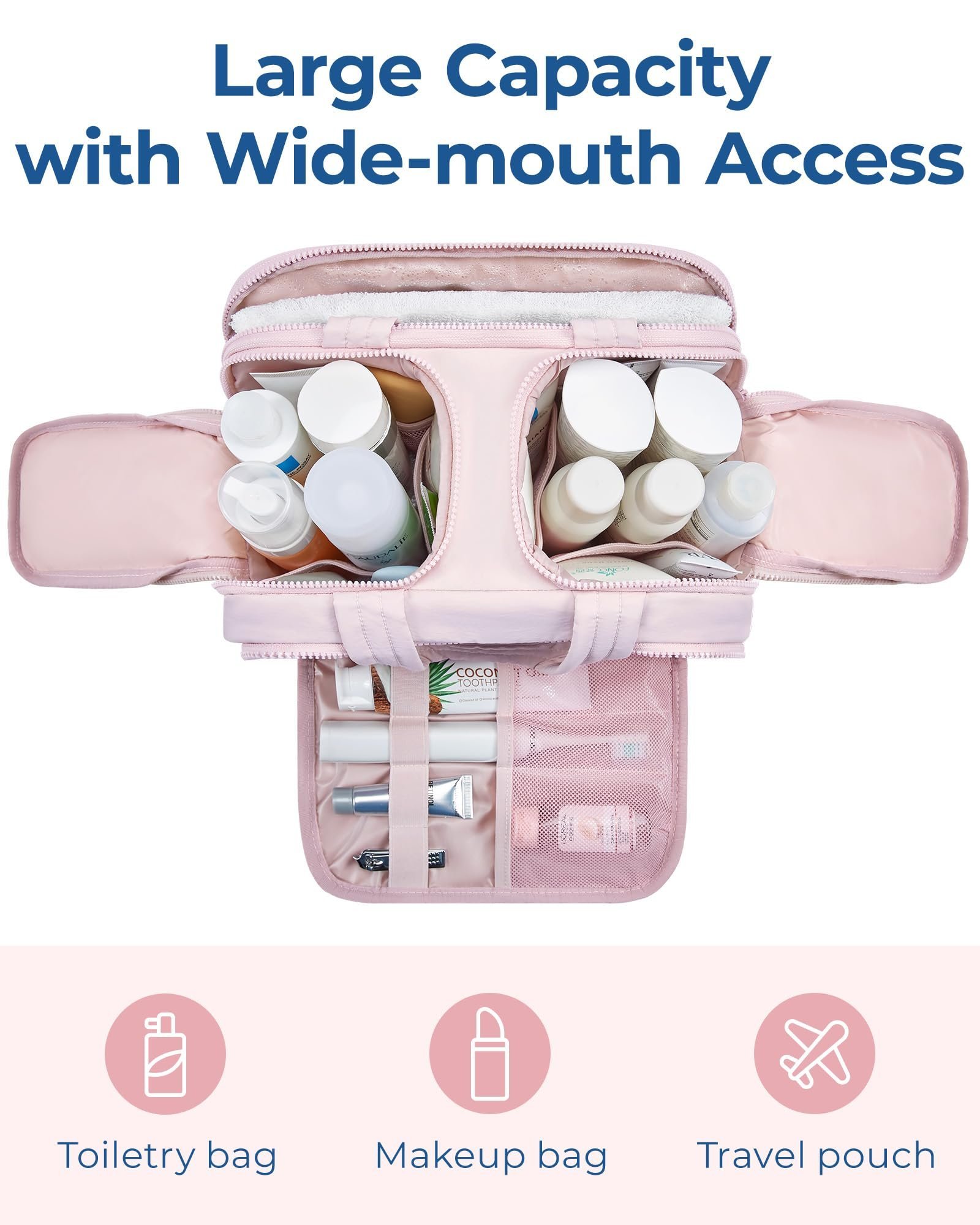 🔥Last Day 49% OFF🎁4-in-1 Puffy Multi-Functional Toiletry Bag for Women