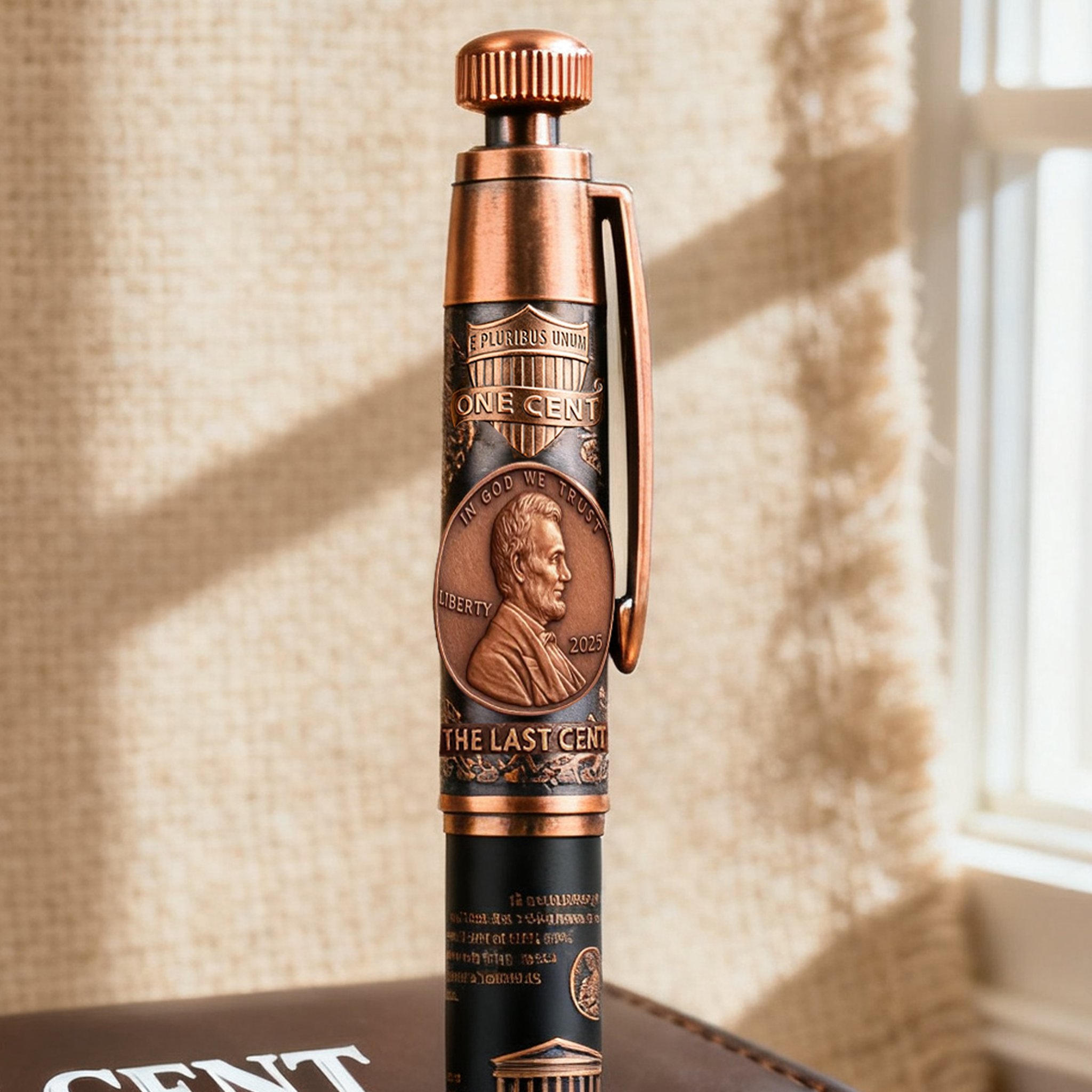 🔥Christmas Hot Sale 49% OFF🔥 - THE LAST CENT 2025 Commemorative Pen