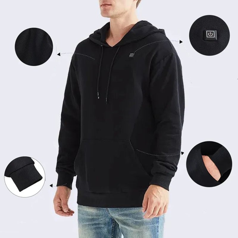 LAST DAY 45% OFF -  Unisex Heated Hoodie