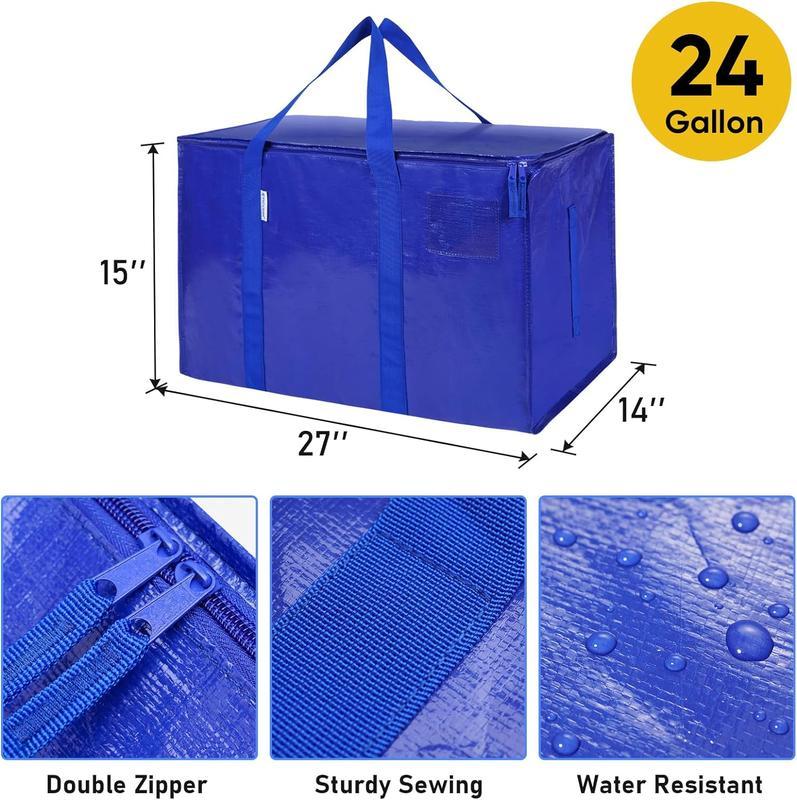 🔥Last Day Promotion 49% OFF💕24 Gallon Extra Large Heavy Duty Foldable Moving Bags