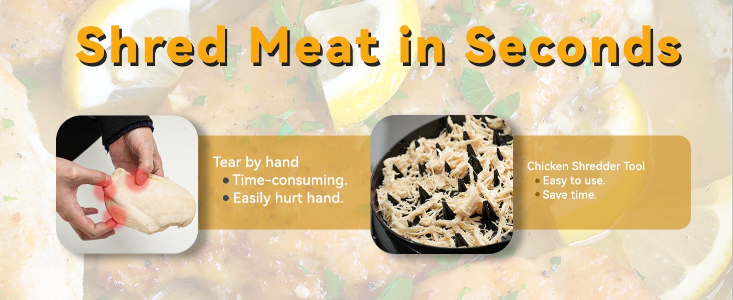 manual chicken shredder