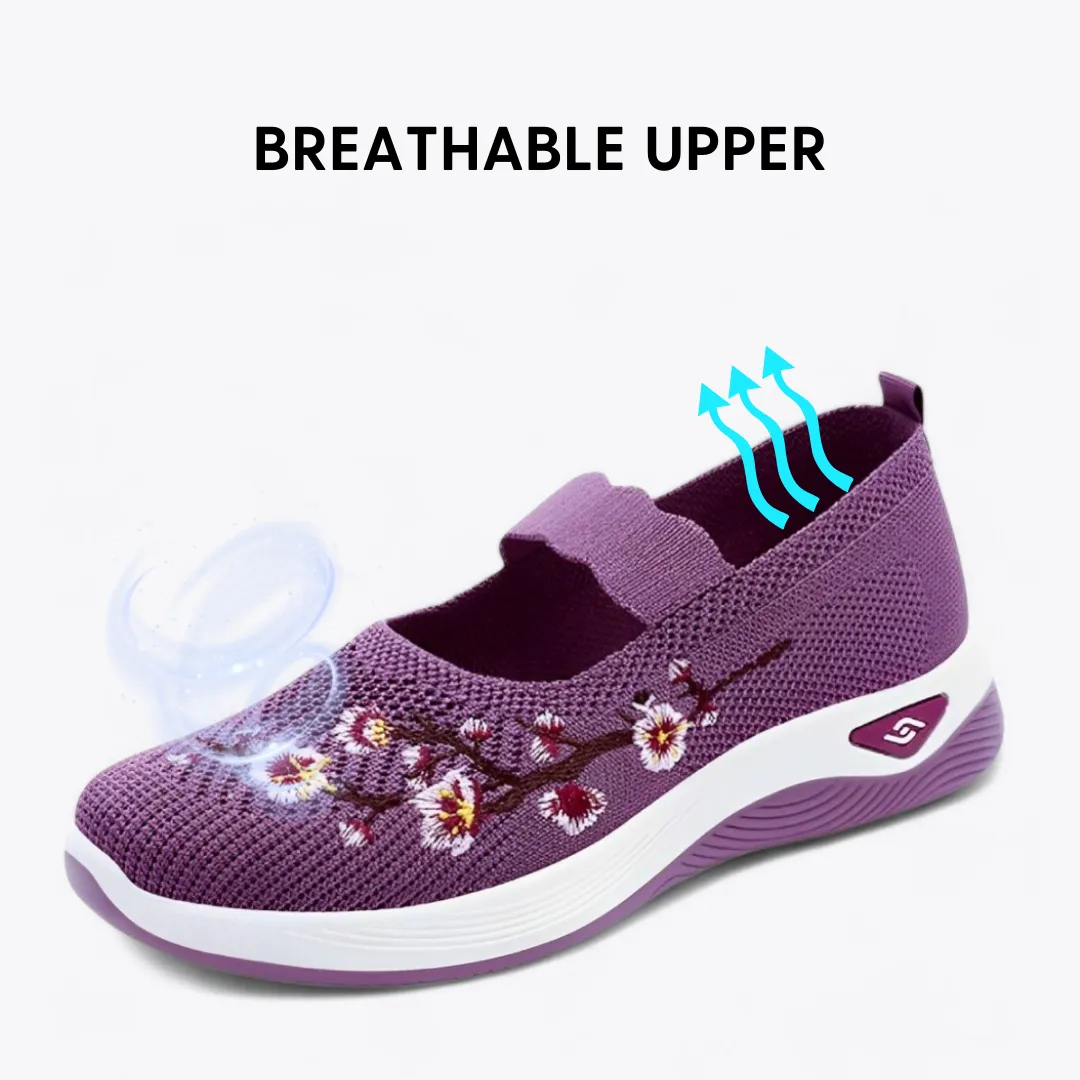 🔥Last day! 70% off!Floral Knit Comfort Walking Shoes