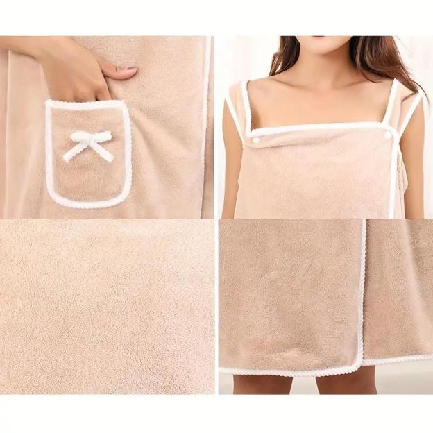 Women's Coral Fleece Bathrobe