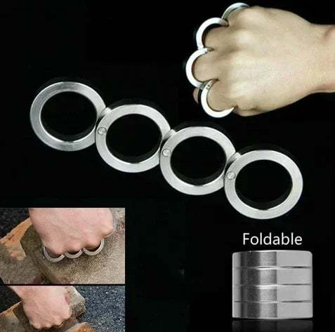 🔥Stainless Steel Outdoor Rotatable Folding Ring💝