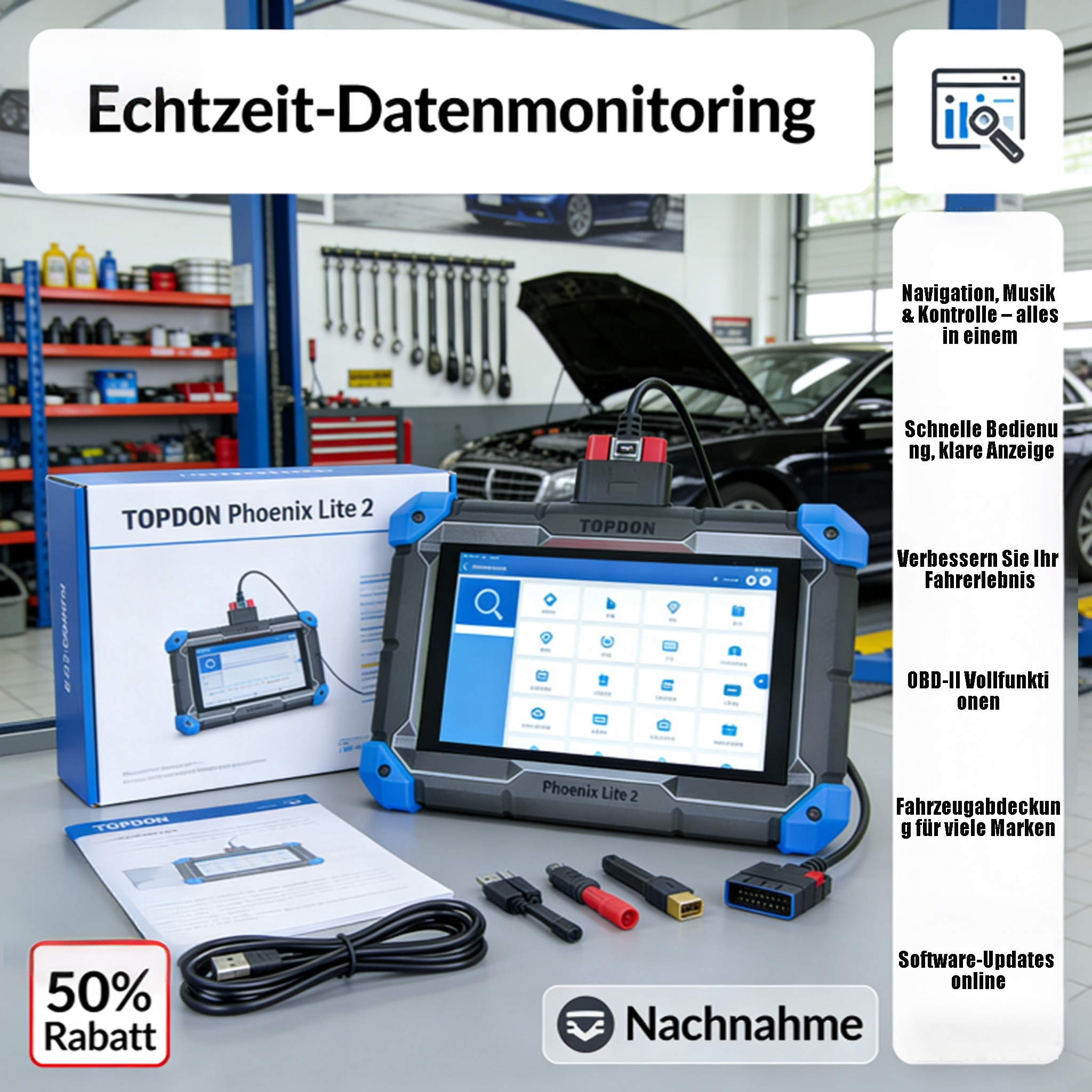 Gutmann Phoenix Lite 2 Profi-Diagnosegerät！！！
