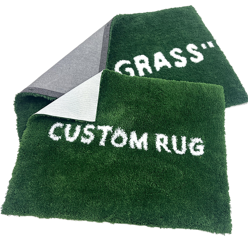 Hand-tufted carpet, bedroom logo carpet